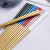 304 Stainless Steel Chopsticks Nordic Portugal 23cm Square-Headed Chopsticks Tableware Black Gold Non-Slip Chinese Style Gifts Chopsticks