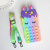 New Rainbow Color Mouse Killer Pioneer Bag Silicone Unicorn Bag Cross-Border New Product Best-Selling Bubble Music Pinch