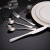 304 Stainless Steel Tableware Thickened 1010 Western Food Steak Knife and Fork Set Hotel Tableware Supplies Knife Fork Spoon