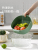 Double-Layer Vegetable Washing Basket Draining Basket Kitchen Household Fruit Washing Washing Vegetables Basin Storage Basket Creative Living Room Drain Basket Fruit Plate