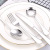 Stainless Steel Tableware Set 1010 Spoon Dinner Knife Hotel Western Food Knife, Fork and Spoon Logo Tableware Factory Wholesale