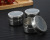 Home Seasoning Can round Condiment Dispenser Stainless Steel Creative Salt Jar Kitchen Spice Box Storage Combination Set