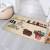 Linen Carpet Floor Mat Door Mat Kitchen and Bedroom Non-Slip Rubber Household Foot Mat Bathroom Doorway Absorbent Pads