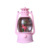 Factory customized battery powered LED rotating lantern pink