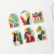 DIY Ornament Accessories Wholesale Acrylic Three-Dimensional Relief Landscape Illustration Series Cross-Border Hot Earring Accessories