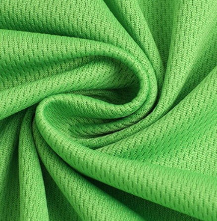 厂家直销现货冷感呼吸面料运动透气速干三级鸟眼