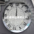 Glass Diamond Clock Wall Clock