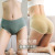 Women's Underwear Cotton Crotch Large Size Belly Contraction Seamless Mid-High Waist Women's Cotton Spring and Autumn Women's Briefs