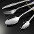 Stainless Steel Spoon Kit Western Tableware Creative Steak Knife, Fork and Spoon Hotel Supplies Spoon Fruit Fork Dessert Spoon