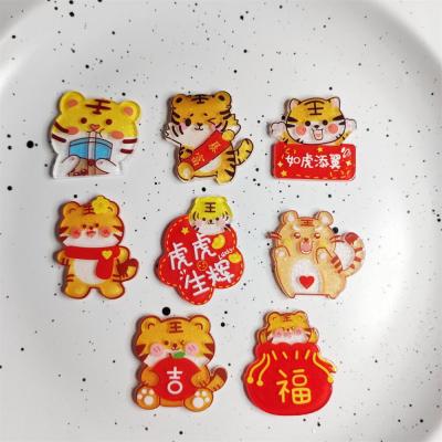 DIY Ornament Accessories Wholesale Tiger Year New Weather Tiger Tiger Shengwei Cartoon Accessories Source Factory Direct Sale