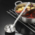Two-in-One Hot Pot Spoon 304 Long Handle Stainless Steel Soup Ladle Colander Kitchen Dual-Purpose Oil Removal Removable Spoon Strainer