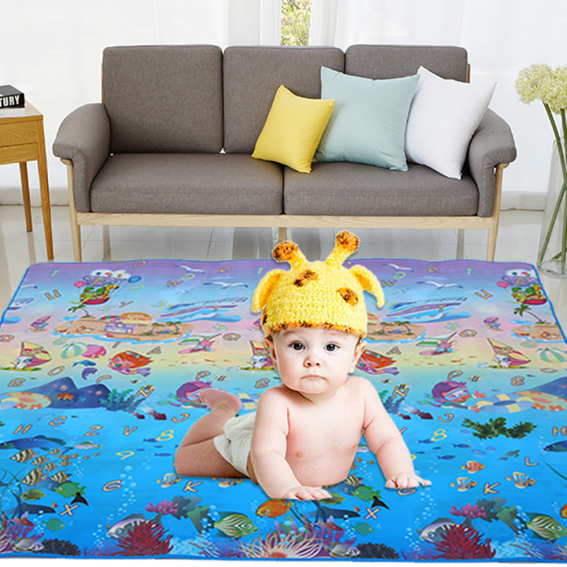 厂家直销epe爬爬垫婴儿游戏垫宝宝爬行垫野餐防潮防滑垫玩具儿童