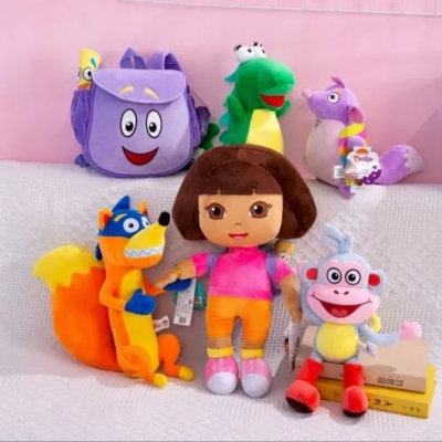 Dora the Explorer Plush Toy Monkey Troublemaker Doll Children's Doll Gift Wholesale