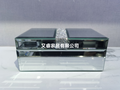 Glass Diamond Jewelry Box Jewelry Box