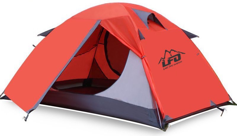 两人四季手搭铝杆帐篷厂家直销支持一件代发可来样定制