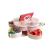 Plastic Dried Fruit Plate Petal Rotating Candy Box Double-Layer Flower Fruit Plate Snack Storage