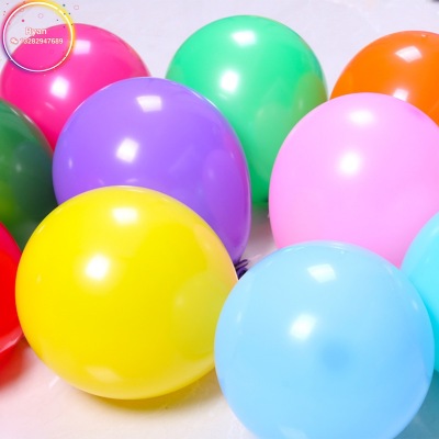 Cross-Border Hot Selling Factory Direct Sales 5-Inch Colorful Matte/Standard colors Party Latex Balloons