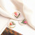 New Retro Fairy Style round Resin Glitter Dried Flower Rose Earrings Earrings Headdress Material Accessories