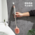 Z22-5842 Toilet Brush Household Sponge Long Handle No Dead Angle Bathroom Hanging round Silicone Toilet Cleaner Artifact