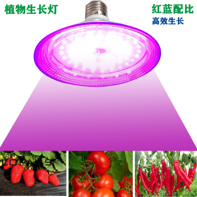 LED Plant Light LED Grow Light Red Blue 15w20w Greenhouse UFO Waterproof Plant Growing Light Full Spectrum Fill Light