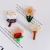 DIY Ornament Accessories Wholesale Fun Fresh Acrylic Flower Patch Small Pendant Decorations Material Accessories