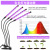 Plant Lamp Led Growth Lamp Imitation Sunlight Plant Lamp USB Dimming Timing Full Spectrum Seedling Fill Light