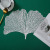 Dining-Table Decoration PVC Leaves Hollow Gilding Placemat Leaf Pattern Heat Proof Mat Placemat for Western Food