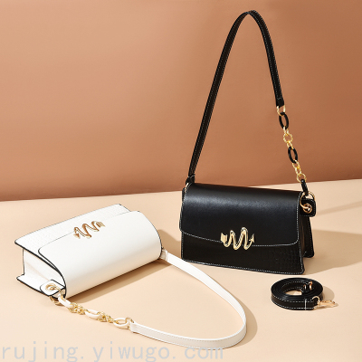 French Style Women's Bag Fashion Handbag with Trendy Women's Bags  Factory Direct Sales 14435