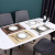 Simple European Four-Corner Restaurant PVC Table Mat Cup Mat Non-Slip Insulation Mat Household Table Mat Western-Style Placemat