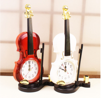 Creative Violin Alarm Clock Decoration for Foreign Trade
