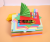 Factory Direct Sales Square Colorful Paper Folding Children's Handmade Colored Paper Paper Crane Card Paper Kindergarten Origami