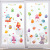 Hope Stickers Foreign Trade Amazon Easter Static Sticker 20*30*9PCs Glue-Free Static Glass Paste Customizable