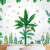 Xi Pan Stickers Wall Stickers Waterproof Large Stickers Nordic Greenery Leaves Wall Stickers Restaurant Background Decorative Wall Sticker HT