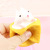 Creative Decompression Cute Cheese Mouse Cup Squeezing Toy Squeeze Vent Squirrel Cup Pressure Reduction Toy Factory Wholesale