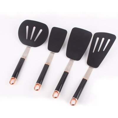 Customized Amazon Kitchenware Silicone Shovel Home Supplies Non-Stick Pan Western Style Silicone Spatula Set Kitchen