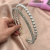 Korean Style New Retro Double-Layer Pearl Rhinestone Headband Super Fairy French High Sense Graceful Online Influencer Headband Hair Accessories