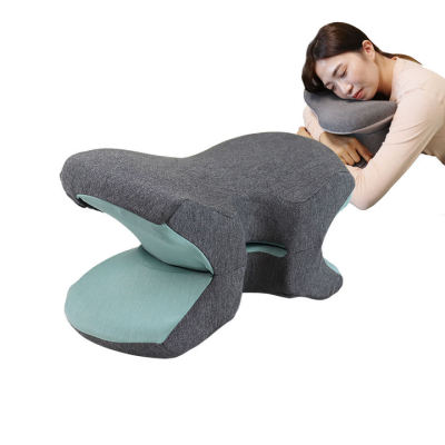 Slow Rebound Memory Foam Pillow Afternoon Nap Pillow Lumbar Support Pillow Deformation Pillow