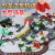 Racing Boy Track Electric CRH Harmony Children's Toy 61 Dinosaur Set Track Birthday Gift Large