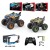 Cross-Border Amazon New Big Foot off-Road Remote Control Car High-Speed Drift Car Stunt Spray Pickup Dinosaur Racing Car