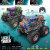 Cross-Border Dinosaur Bigfoot 360-Degree Rotating Stunt Spray Remote Control Car Shark off-Road Remote Control Jeep Toy