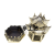 -- [Taoran Pavilion Incense Coil Burner Ornaments]]
Material: Alloy
Size: 11cm Long and 9.5cm Wide