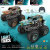 Cross-Border Dinosaur Bigfoot 360-Degree Rotating Stunt Spray Remote Control Car Shark off-Road Remote Control Jeep Toy