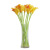 Factory Direct Sales High Simulation Hand-Feel Pu Medium Common Calla Wedding Props Flower Home Decoration Common Calla Artificial Flower