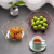 B04-029 AIRSUN Small European Fruit Plate Living Room Snack Tray Creative Candy Plate Home Multi-Functional Palette