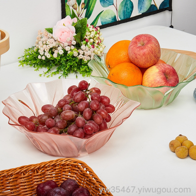 B04-031 AIRSUN Small Fruit Plate Living Room Snack Tray Modern Minimalist Creative Candy Plate Household Dried Fruit Tray