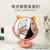 J11-desktop Makeup Mirror Female Desktop Can Stand HD Dressing Mirror Dormitory Students Cute Folding round Mirror
