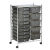 Exclusive for Cross-Border 15 Multi-Drawer Storage Car Large Capacity Storage Rack Drawer Mobile Organizer