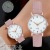 New Luminous Watch Women's Simple Digital Retro Frosted Leather Small Fresh Casual Watch Women's Quartz Watch Reloj