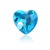 Shiny Pointed Bottom Heart-Shaped Diomand Love Heart Rhinestone Special-Shaped Rhinestone Crystal Glass Drill DIY Ornament Spot Drill Accessories