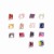 Crystal Square Pointed Bottom Fancy Shape Rhinestone Mobile Phone DIY Material Super Flash Stick-on Crystals Mobile Ornament Clothing Accessories